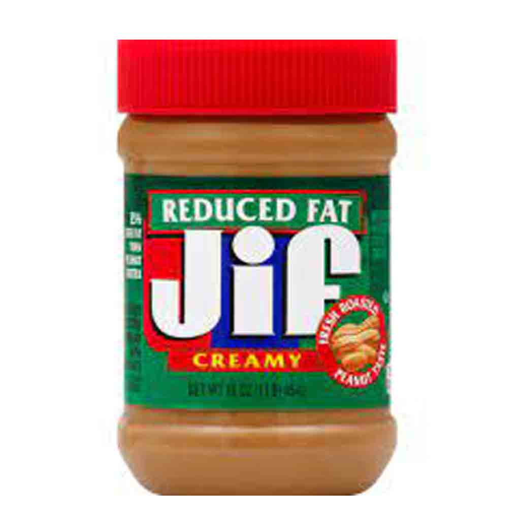 Untitled-12 کره بادام زمینی رژیمی جیف JIF REDUCED FAT کم چرب 454 گرم - Image 1