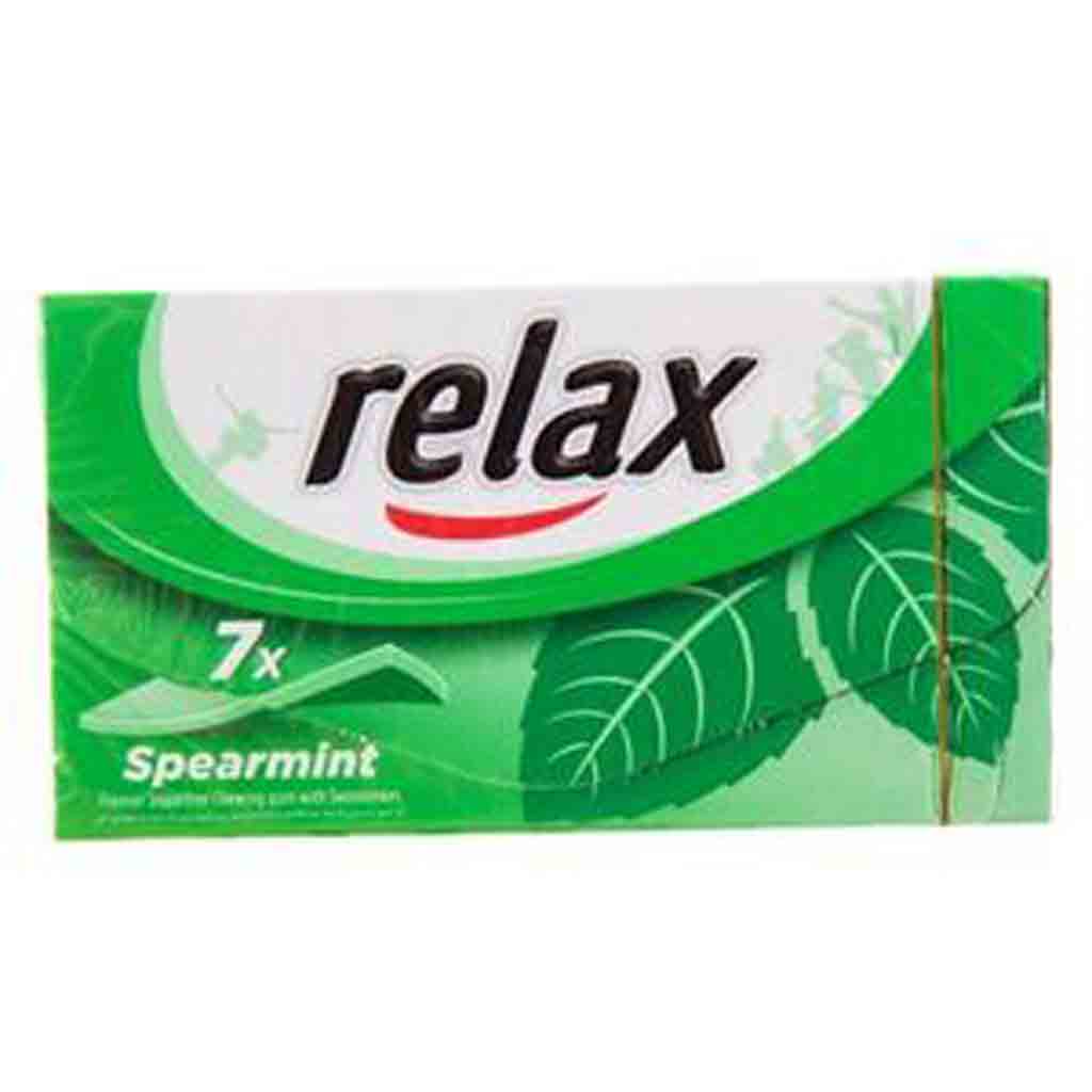 Untitled-27 آدامس ریلکس RELAX Spearmint با طعم نعنا 7 عددی - Image 1