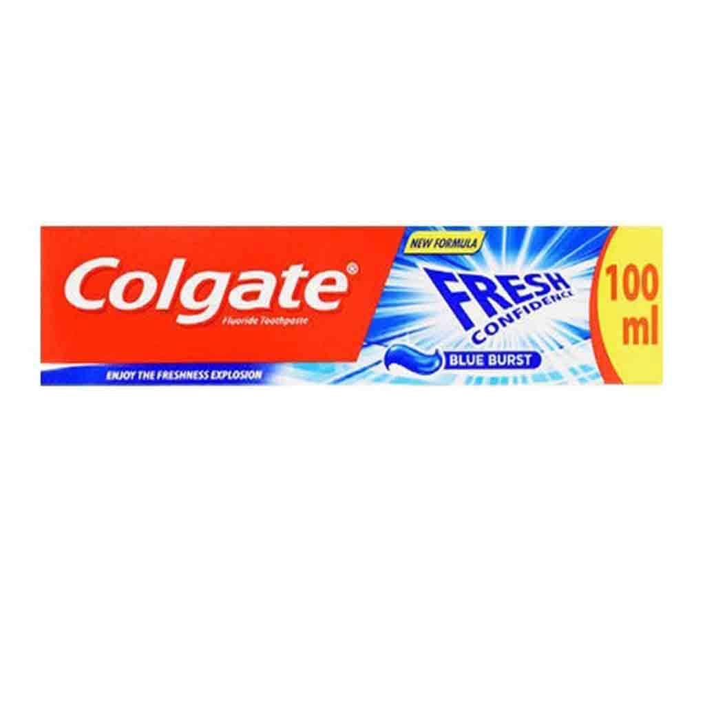 Untitled-2 خمیر دندان هلندی کلگیت Colgate Blue Burst سفید کننده 100 میل - Image 1