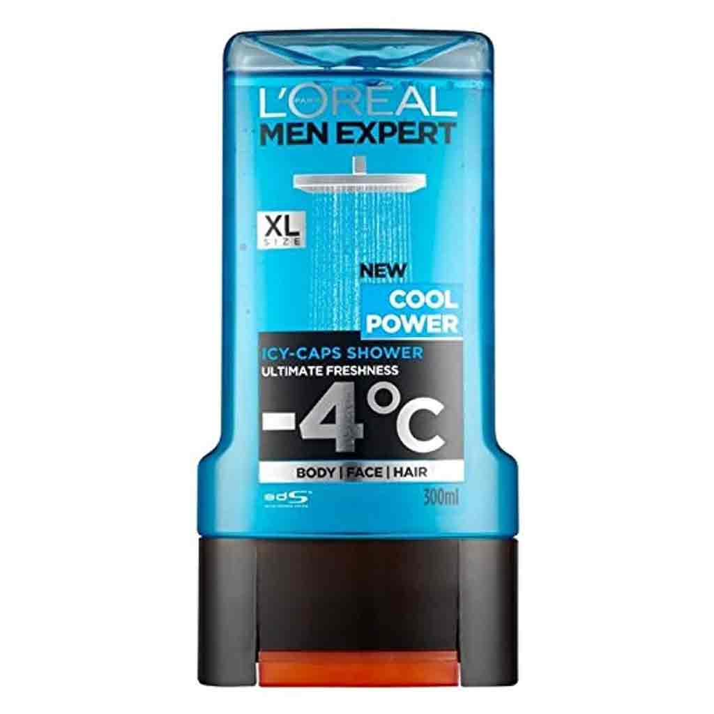 Untitled-29 شامپو سر و بدن فرانسوی لورآل L'Oréal Cool Power مناسب انواع مو 300 میل - Image 1