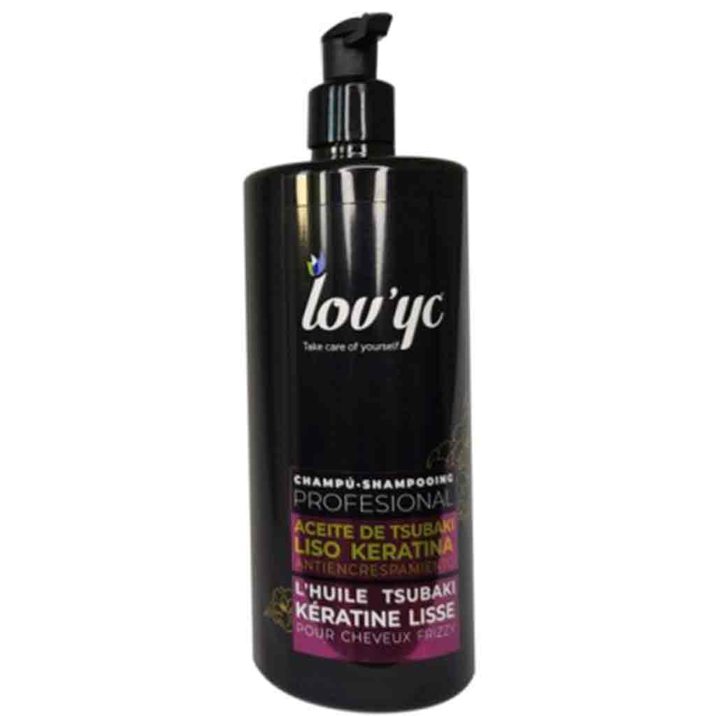 Untitled-31 شامپو سر اسپانیایی لاويک Lov Yc Cheveux Frizzy Shampoo مخصوص موهای وز 750 میل - Image 1
