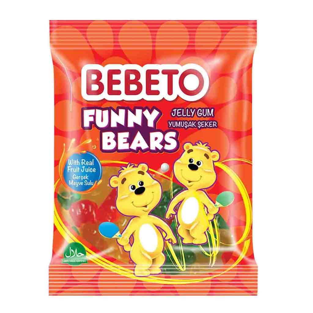 Untitled-5 پاستيل ببتو Bebeto Funny Bears با طرح خرس 80 گرم - Image 1
