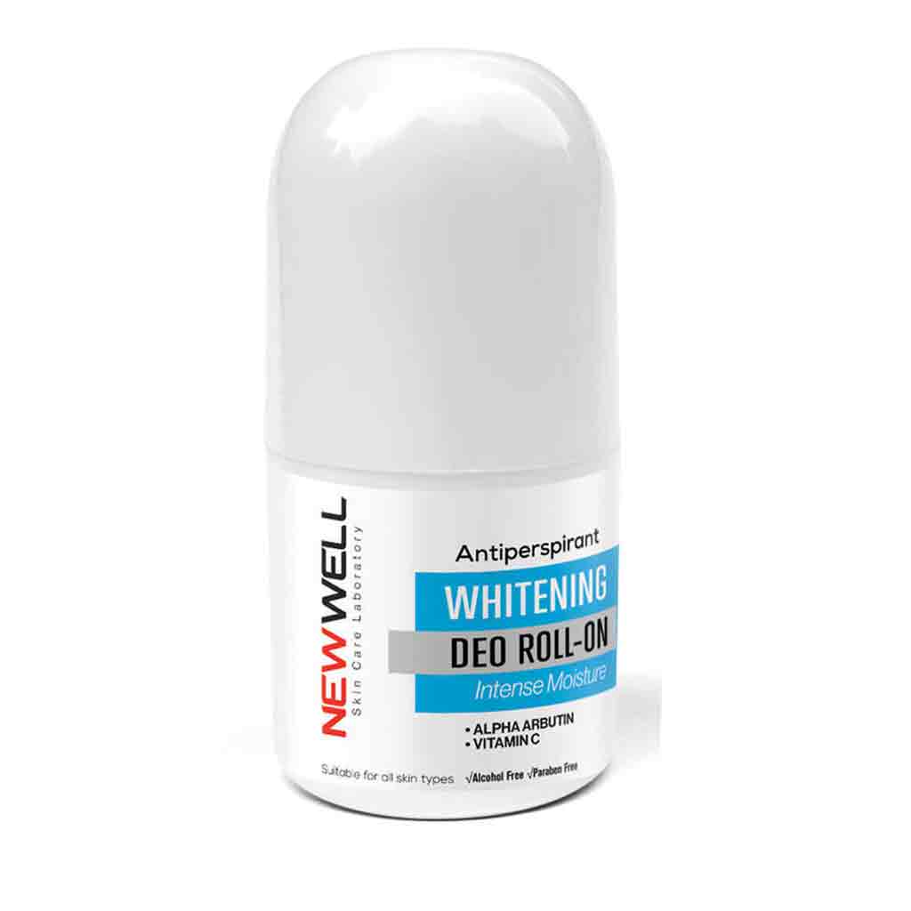 Untitled-6 مام رولی سفید کننده نیوول Newwell Antiperspirant Whitening مناسب انواع پوست 50 میل - Image 1