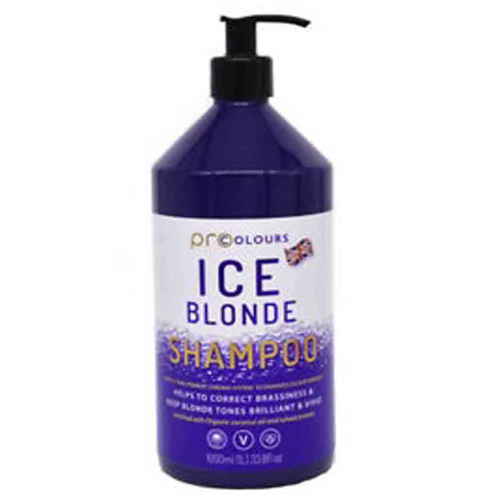 Untitled-26 شامپو انگلیسی PRO COLORS ICE BLONDE ضد زردی و یخی برای موهای رنگ شده 1000 میل - Image 1