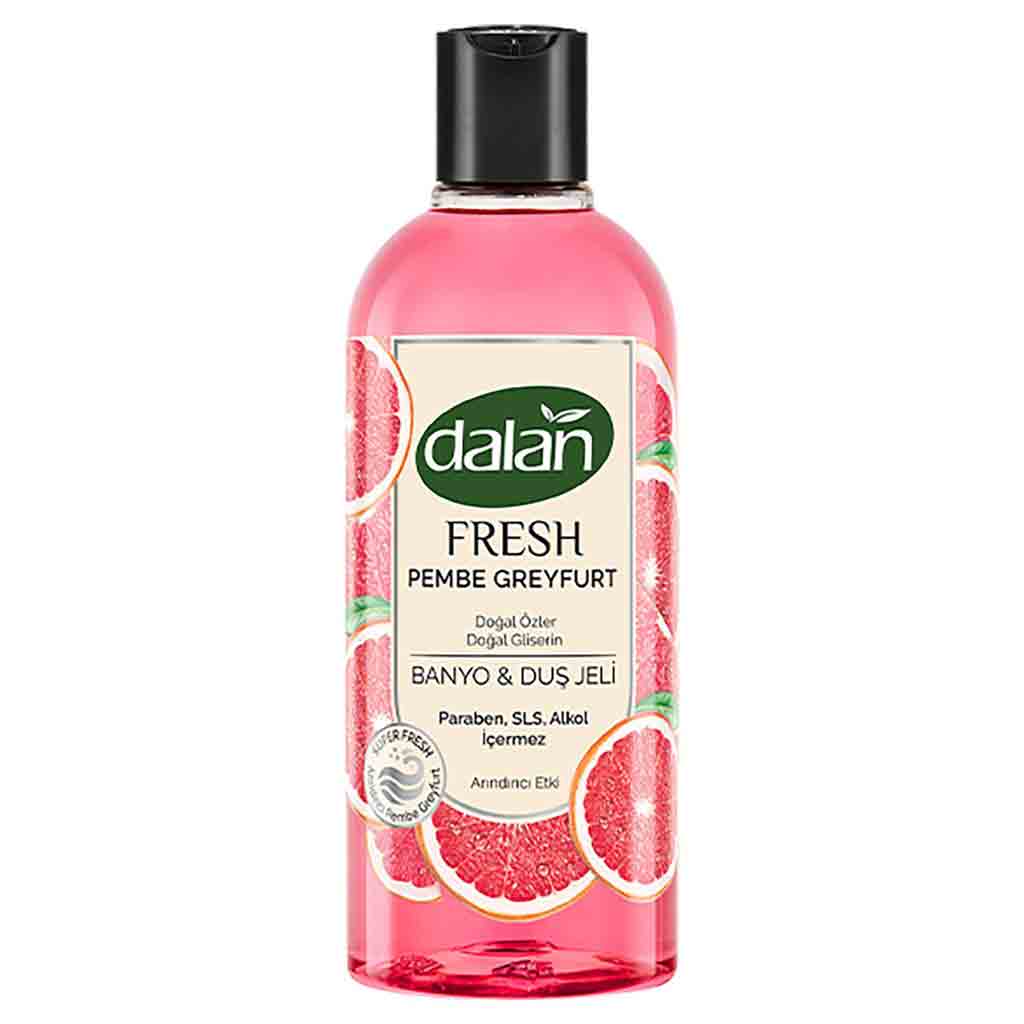 Untitled-83 شامپو سر و بدن دالان Dalan Fresh Pembe Greyfurt با عصاره گریپ فروت 500 میل - Image 1