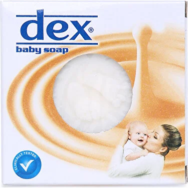 10365450780722 صابون بچه DEX baby soap دکس نارنجی 125 گرم - Image 1