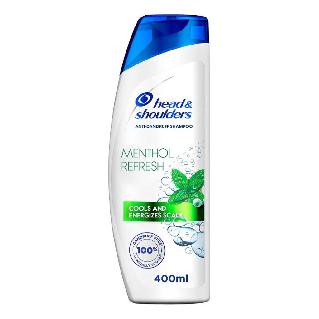 Untitled-1 شامپو ضد شوره منتول ریفرش هداند شولدرز Head Shoulders -Menthol Refresh برای خارش سر 400 میل - Image 1