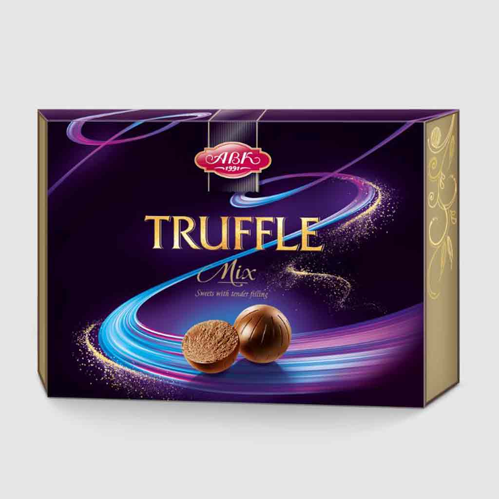 Untitled-2 شکلات ترافل میکس ABK Chocolate Truffles Mix آ ب کا 226 گرم - Image 1
