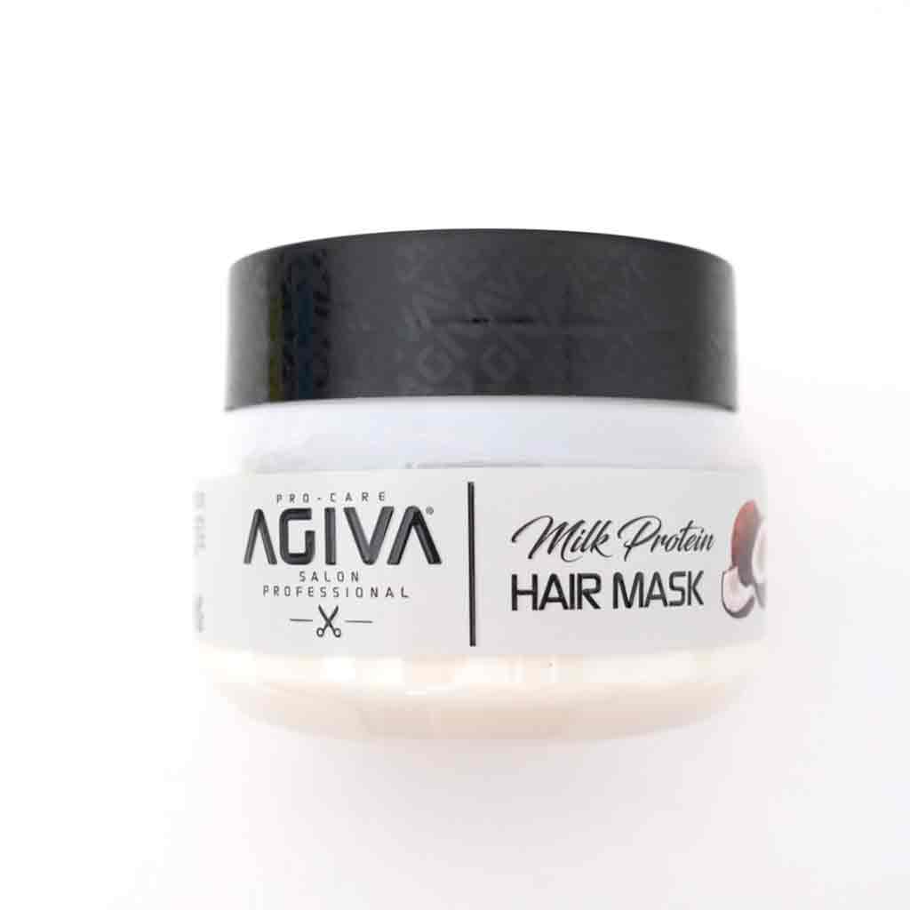 Untitled-1 ماسک مو آگیوا Agiva Milk Protein حاوی پروتئین شیر 350 میل - Image 1