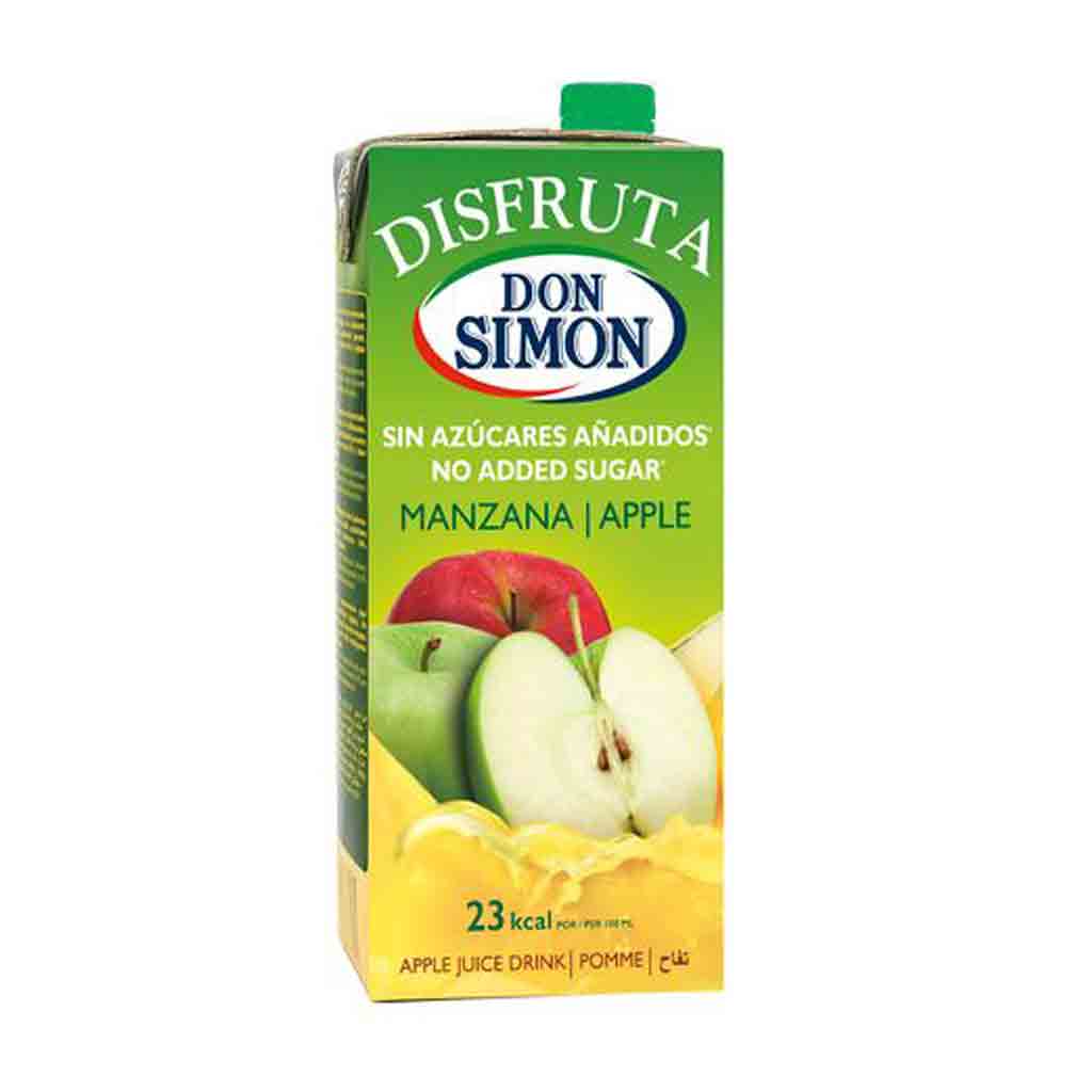 Untitled-1 آبمیوه طبیعی اسپانیایی دن سیمون Don Simon Disfruta بدون قند و کم کالری با طعم سیب 1 لیتر تاریخ 2024/10/26 - Image 1