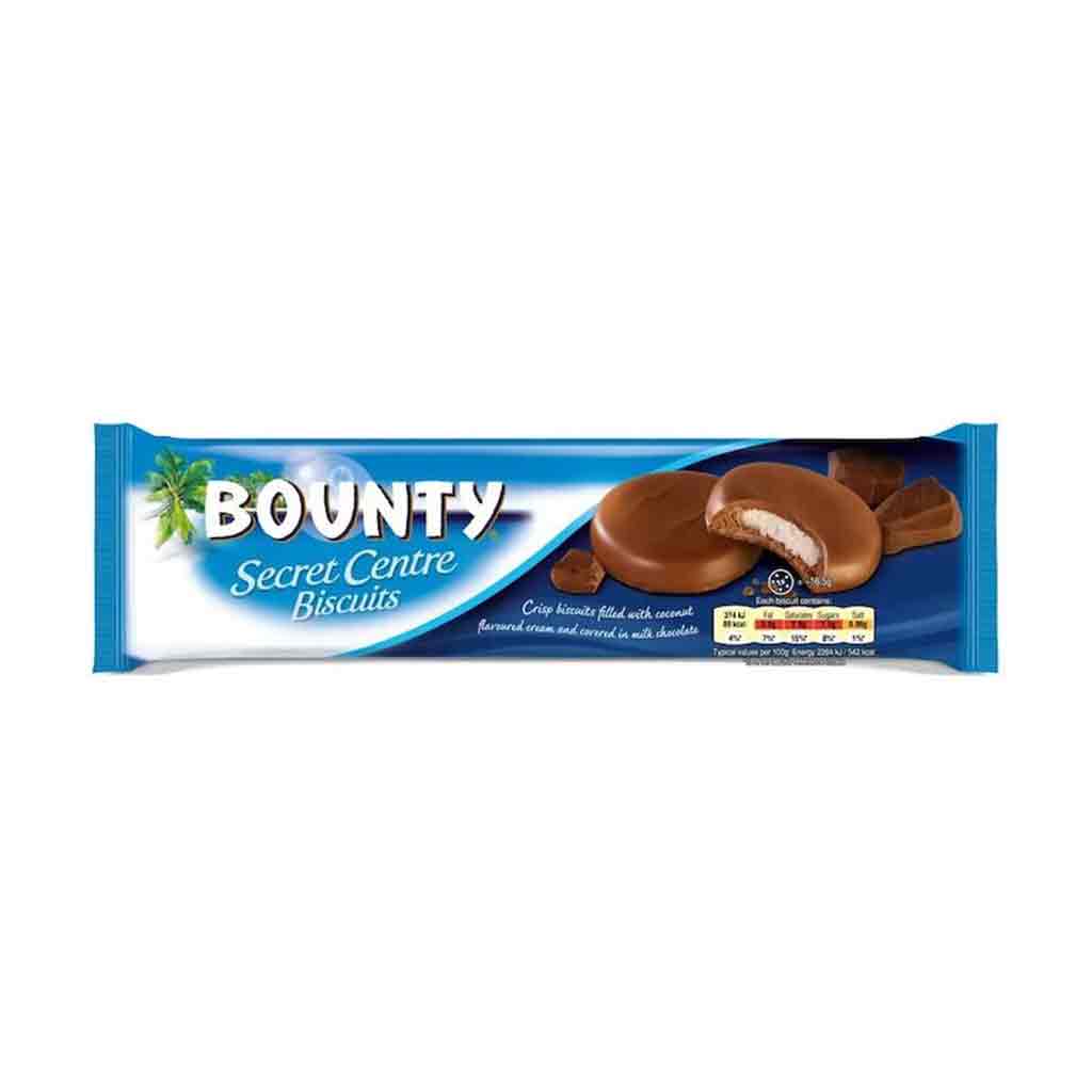 Untitled-10 کوکی شکلاتی انگلیسی بونتی Bounty Secret Center با مغز نارگیل 132 گرم - Image 1