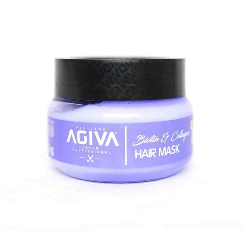 Untitled-26 ماسک مو آگیوا Agiva Biotine & Collagène حاوی بیوتین و کلاژن 350 میل - Image 1