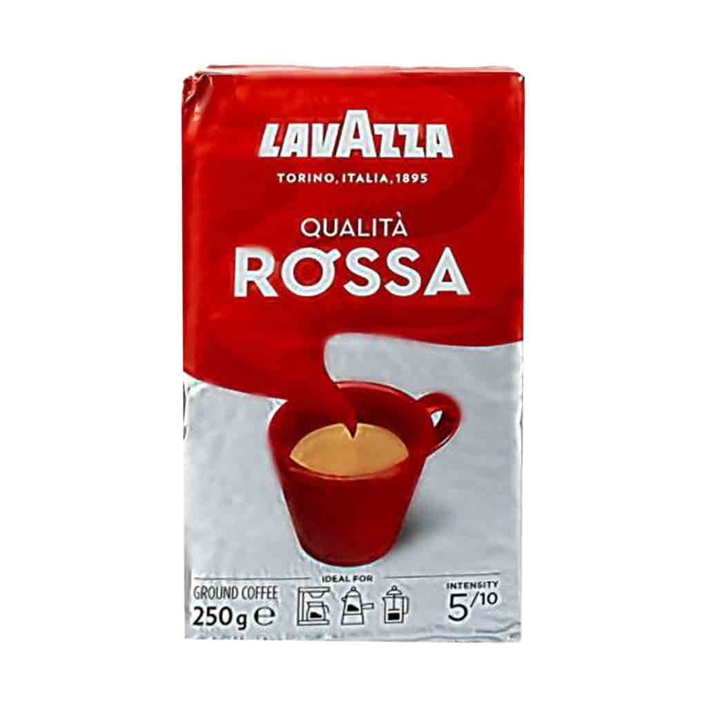 Untitled-1 پودر قهوه اسپرسو ایتالیایی لاوازا LAVAZZA مدل کوالیتا روسا 250 گرم - Image 1