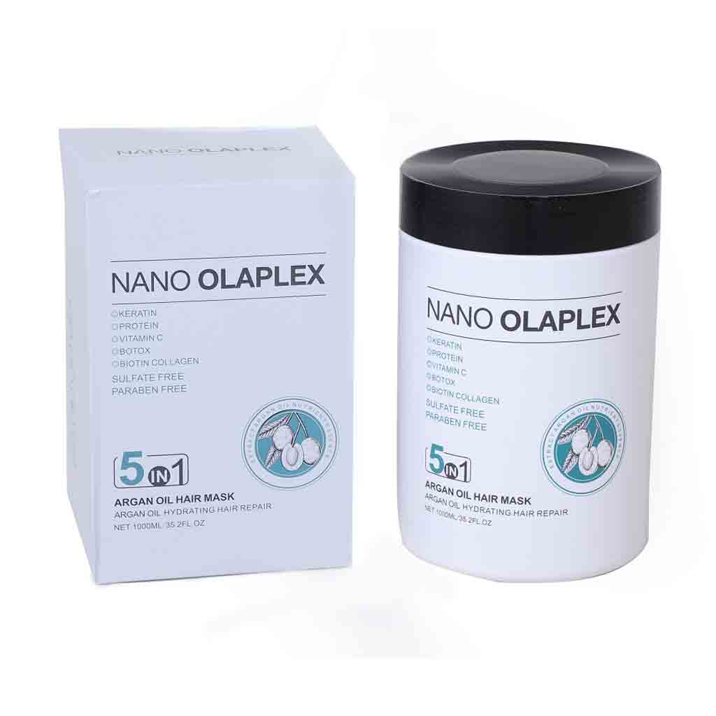 Untitled-16 ماسک مو بدون سولفات نانو اولاپلکس Nano Olaplex 5 in 1 مناسب موهای خشک و آسیبدیده 1000 میل - Image 1