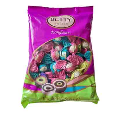 BETTY شکلات پذیرایی بتی کندی Betty candy ترکیب چهار طعم مختلف 500 گرم - Image 1