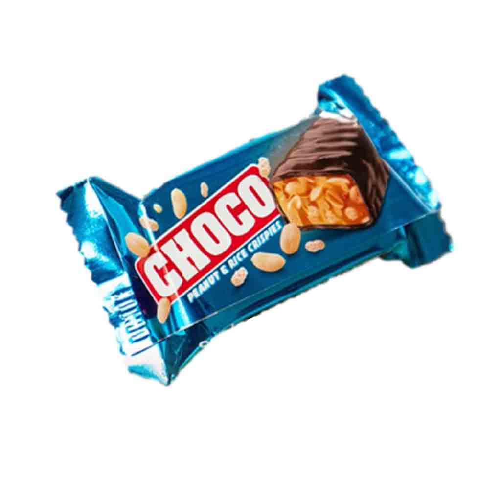 Untitled-90 شکلات پذیرایی اولدوز چوکو آبی ULDUZ Choco حاوی بادام زمینی و برنج کریسپی - Image 1