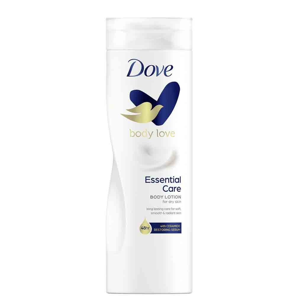 Untitled-1 لوسیون بدن هلندی داو Dove Body Love Essential care مناسب پوست های خشک 400 میل - Image 1