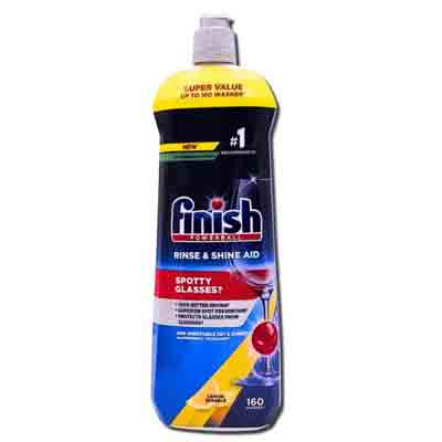 Untitled-1 مایع جلا دهنده انگلیسی ظرفشویی انگلیسی فینیش finish RINSE & SHINE AID براق کننده با رایحه لیمو 800 میل - Image 1