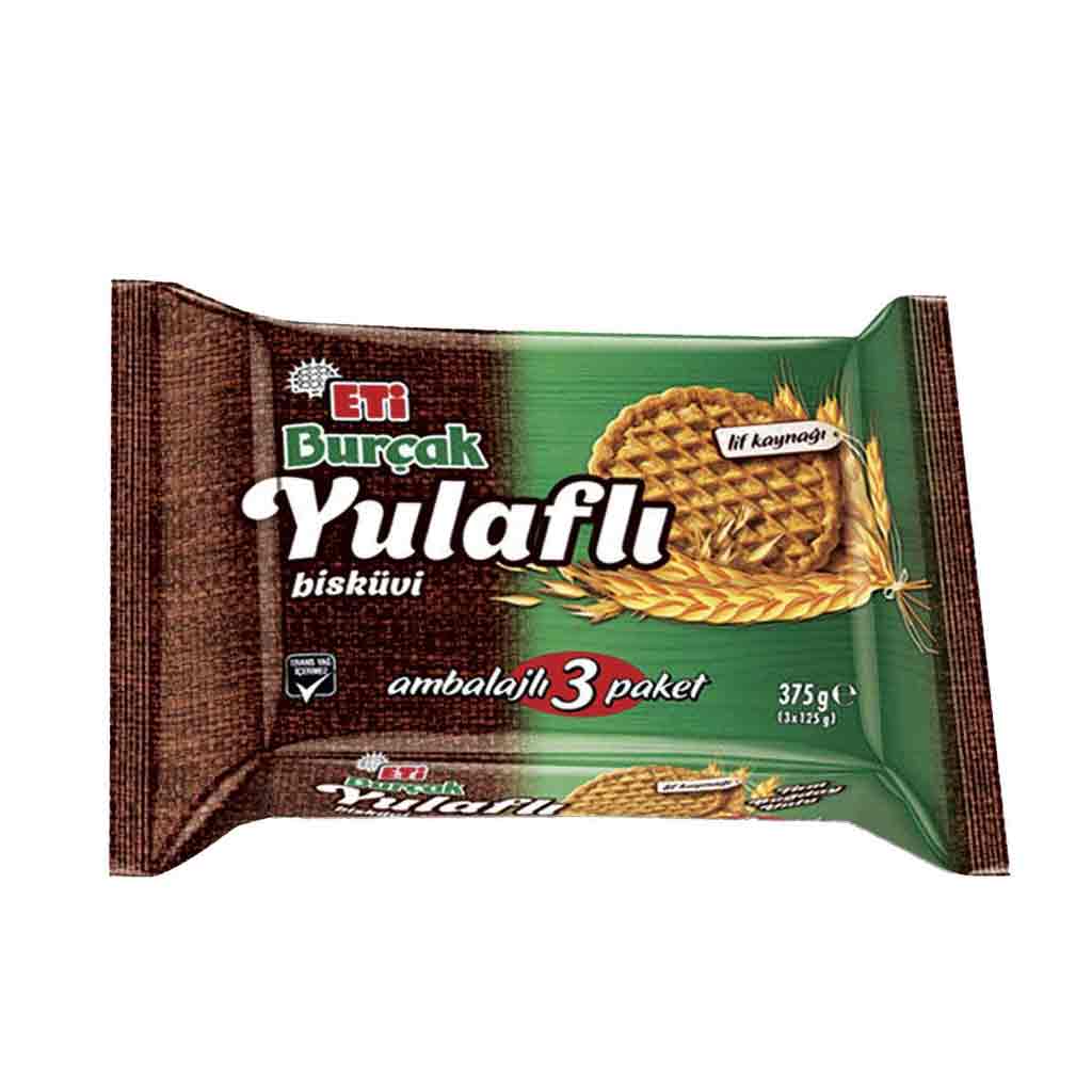 Untitled-20 بیسکویت جو اتی Eti Burçak Yulaflı بسته 3 عددی 375 گرم - Image 1