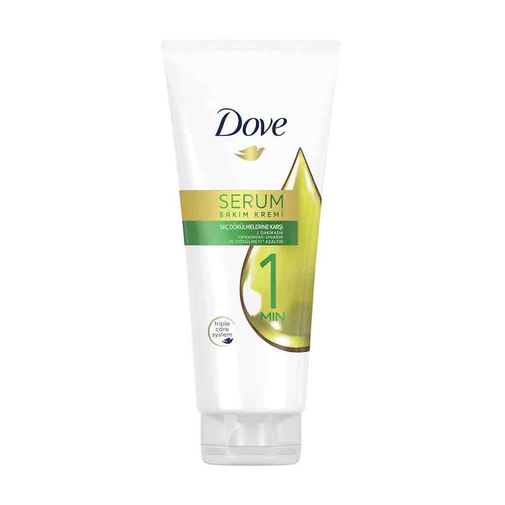 Untitled-3 کرم مراقبت از مو داو Dove 1 Minute Serum Saç Bakım ضد ریزش مو دقیقه ای 170 میل - Image 1