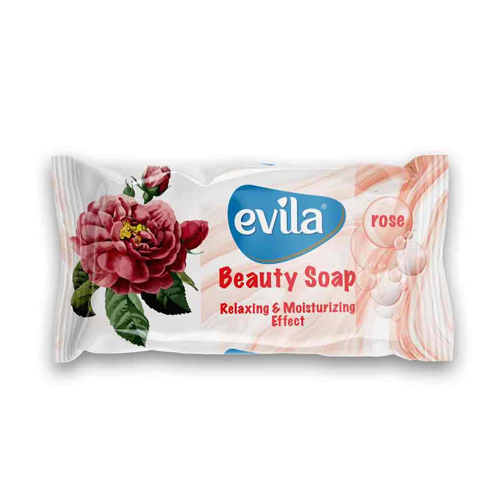 Untitled-4 صابون اویلا Evila Rose با رایحه گل سرخ 85 گرم - Image 1