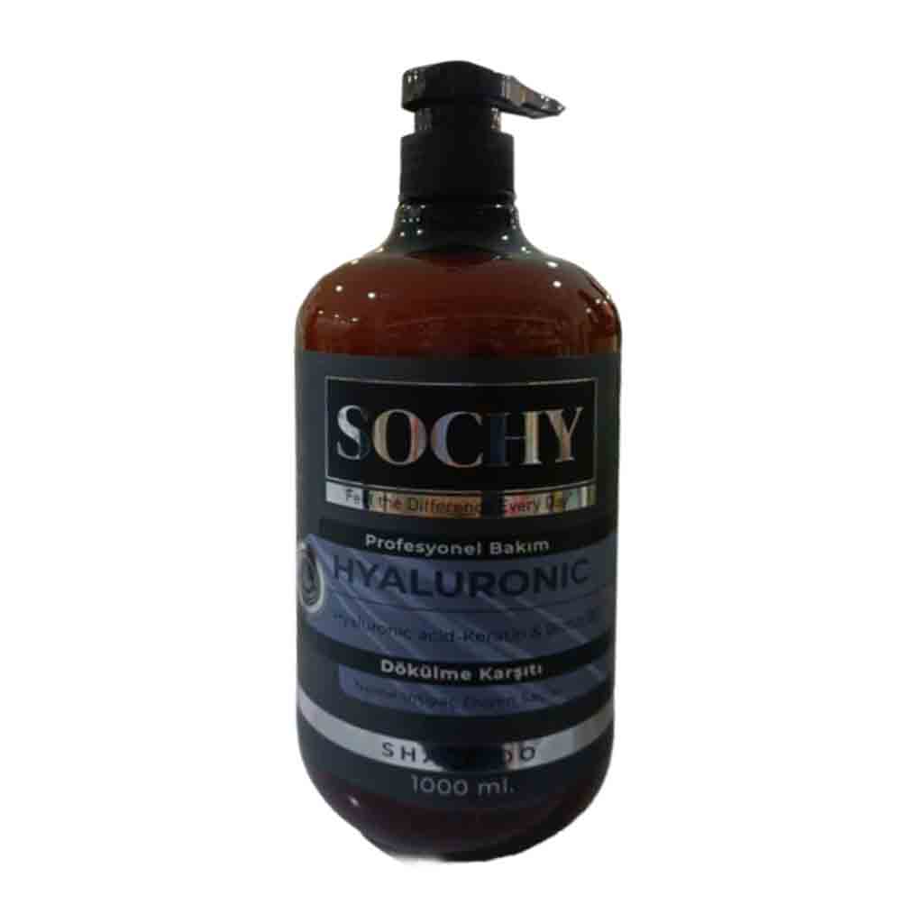 Untitled-11 شامپو سر ساچی SOCHY - HYALURONIC حاوی هیالورونیک اسید مناسب موهای خشک و آسیب دیده 1000 میل - Image 1