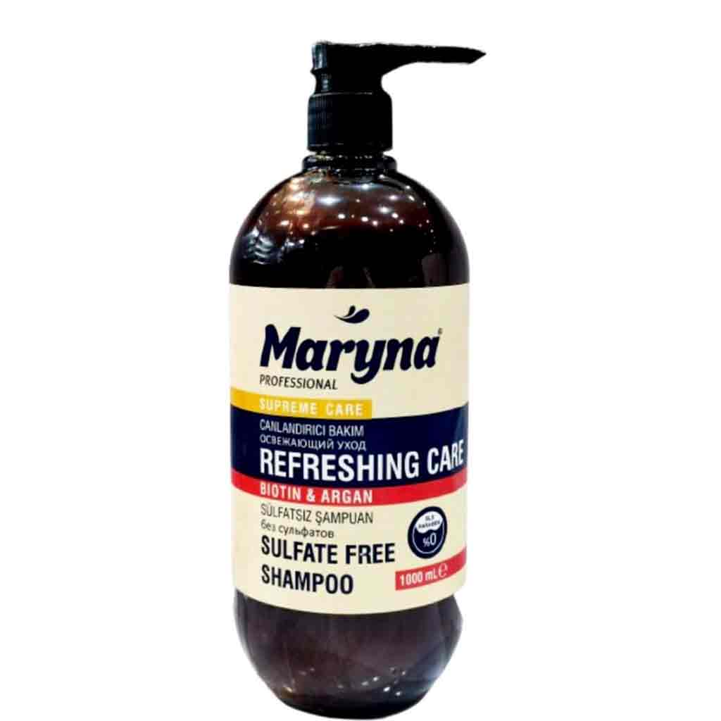 Untitled-6 شامپو سر مارینا Maryna Refreshing Care Shampoo بدون سولفات احیا کننده مو 1000 میل - Image 1