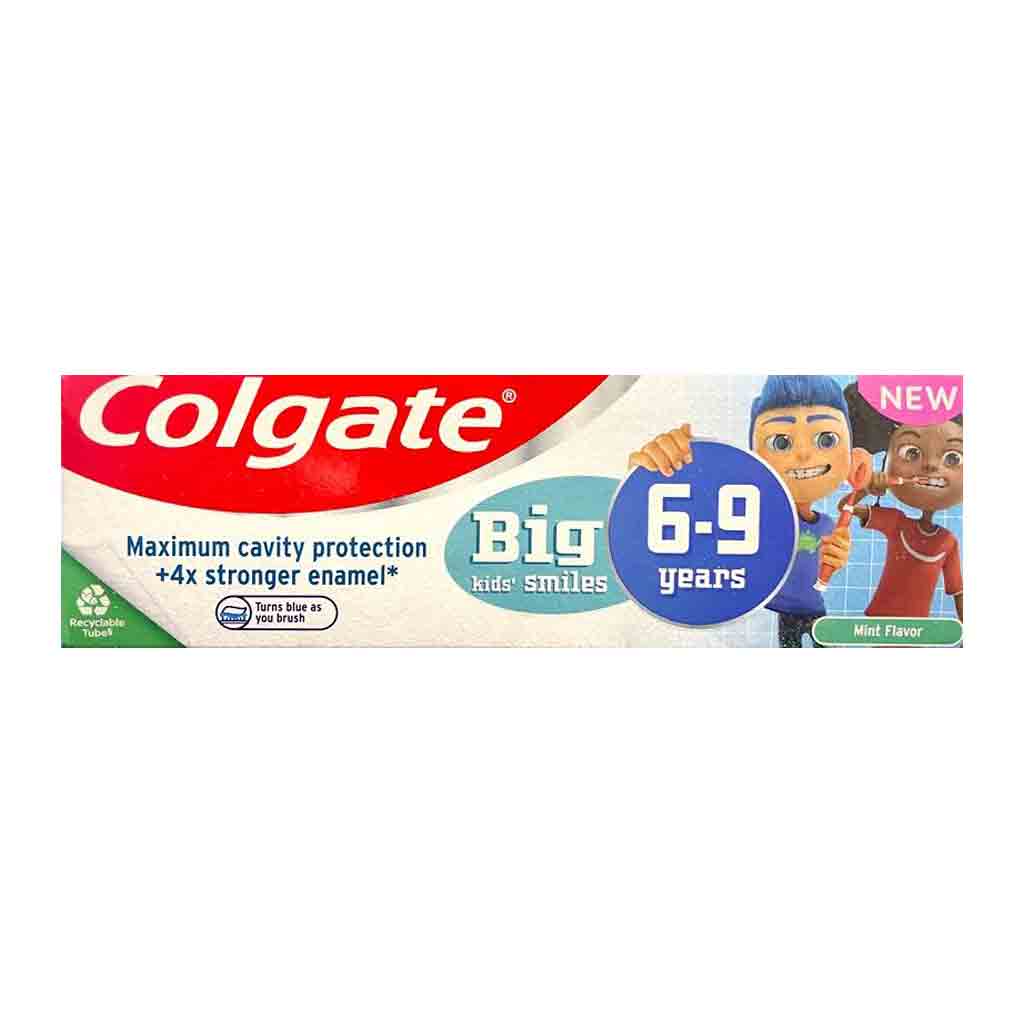 Untitled-1 خمیر دندان کودک هلندی کلگیت Colgate Junior 6-9 عصاره نعناع 50 میل - Image 1