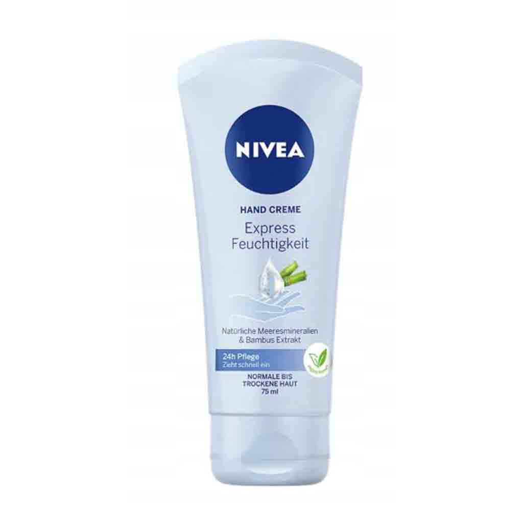 Untitled-1 کرم دست نیوآ اکسپرس NIVEA - Express Care عصاره بامبو 75 میل - Image 1