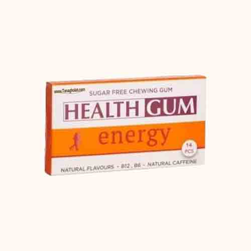Untitled-6 آدامس بدون شکر هلث گام HEALTH GUM energy حاوی ویتامین B6 و B12، گوارانا، کافئین و جینسینگ 27 گرم تاریخ 2025/10/04 - Image 1