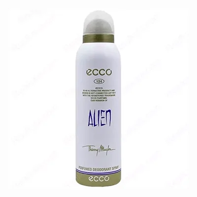42540137 (1) اسپری بدن زنانه اکو ECCO ALIEN (شماره 124) 200 میل - Image 1