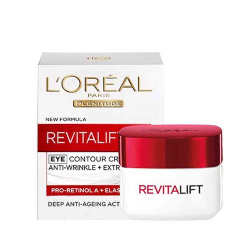 Untitled-1 کرم دور چشم فرانسوی رویتالیفت لورآل L'oreal Plenitude ضد چروک و پرکننده خطوط 15 میل - Image 1