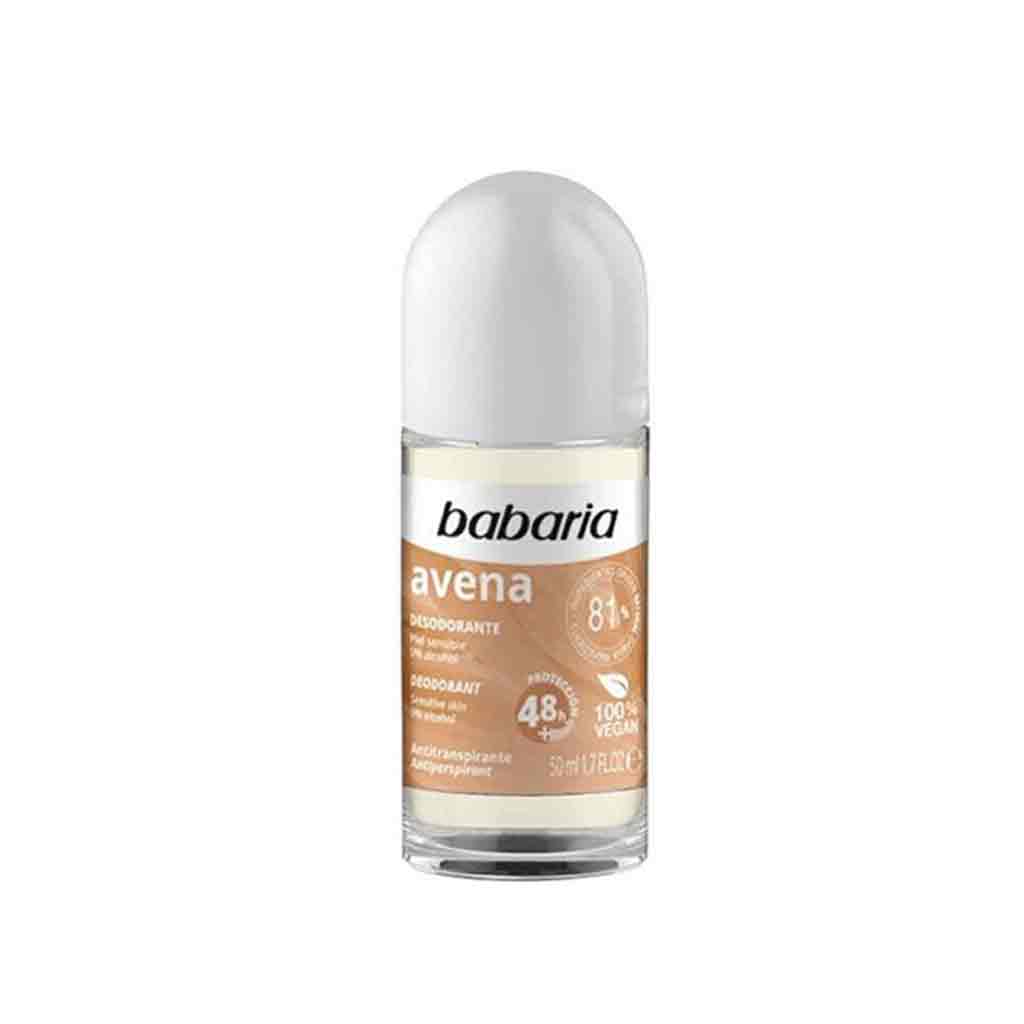 Untitled-25 مام رولی باباریا Babaria Deodorant Avena حاوی جو دو سر 50 میل - Image 1