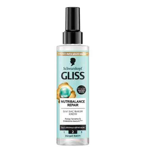 Untitled-1 اسپری دو فاز مو اسلووانیای گلیس GLISS - NUTRIBALANCE REPAIR ضد موخوره 200 میل - Image 1