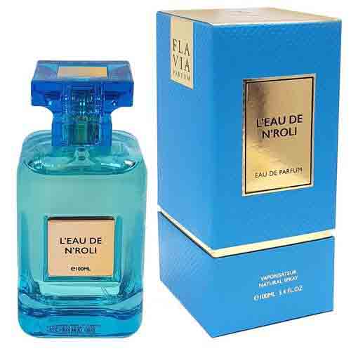 Untitled-1 ادوپرفیوم زنانه فلاویا Flavia L'Eau De N'Roli با رایحه مرکبات 100 میل - Image 1