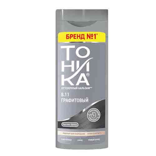 Untitled-1 شامپو رنگ تونیکا TOHNIKA شماره 8.11 خاکستری خفیف (بلوند دودی ) 150 میل - Image 1