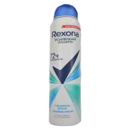 Untitled-1 اسپری ضد تعریق زنانه روسی رکسونا REXONA مدل Свежесть душа ماندگاری 72 ساعته 200 میل - Image 1