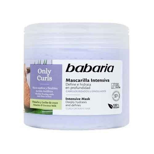 babaria-only-curls-intensive-mask ماسک موی فر پسته و شیر نارگیل باباریا