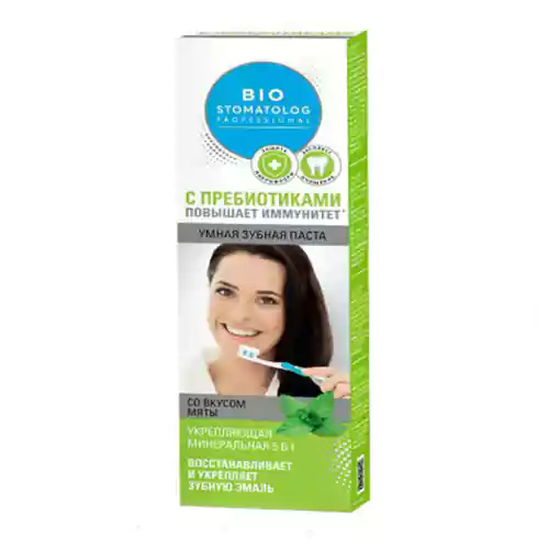 خمیر-دندان-معدنی-تقویت-کننده-هوشمند-فیتو خمیر دندان معدنی فیتو BIO STOMATOLOGO تقویت کننده هوشمند 75 میل - Image 1