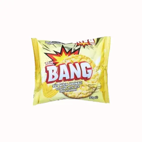 رایس کیک رایس کیک بنگ Rice Cake Bang با طعم ذرت شیرین 32 گرم 2025/01 - Image 1