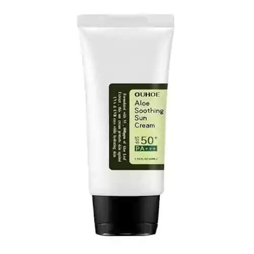 410varEbEPL._AC_UF1000,1000_QL80_ ضد آفتاب آلوئه ورا کوزارکس Cosrx مدل Aloe soothing spf 50 تسکین دهنده 50 میل - Image 1