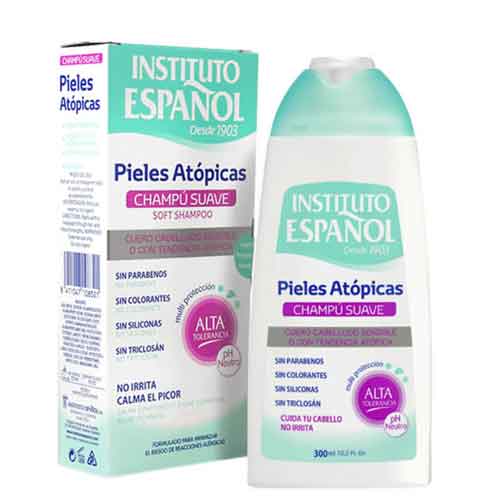 8411047108321 شامپو آتوپیک اسپانیایی اسپانول Instituto Espanol مدل Atopic Skin حجم 300 میل - Image 1