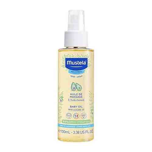 Untitled-1 روغن ماساژ کودک فرانسوی موستلا Mustela - BABY OIL حاوی آووکادو 100 میل - Image 1