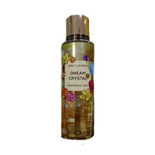 photo_2024-07-29_23-11-45 بادی اسپلش انگلیسی لاکچری BODY LUXURIES DREAM CRYSTAL حجم 250 میل - Image 1