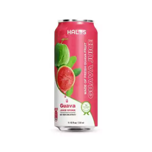 آبمیوه-هالوس-با-طعم-گوآوا-330-میل-halos نوشیدنی آبمیوه ویتنامی هالوس Halos مدل Guava با طعم انجیر 330 میل - Image 1
