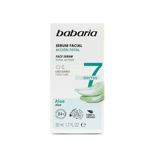 babaria-serum-antiedad-reafirmante-e-hidratante-aloe-vera-50ml-1-62426 سرم 7 کاره صورت اسپانیایی باباریا Babaria حاوی عصاره آلوئه ورا 50 میل - Image 1