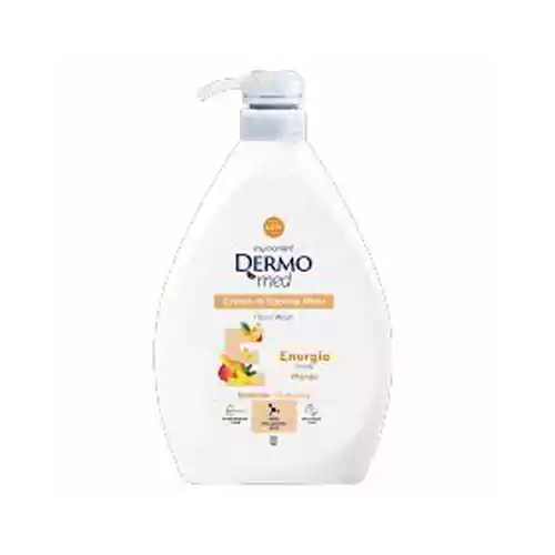 images صابون مایع دست ایتالیایی درمو مد DERMO MED مدل ENEGIA MANGO با رایحه انبه 1000 میل - Image 1