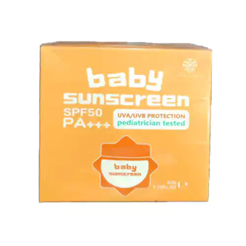 photo_2024-08-15_02-55-21 ضد آفتاب کودک بریتانیایی بیبی سان اسکرین Baby Sunscreen SPF50 مناسب انواع پوست 50 گرم - Image 1