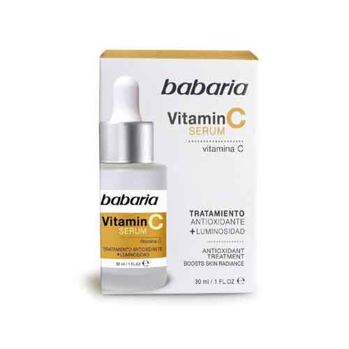 serum-vitamin-c-babaria سرم ویتامین سی اسپانیایی باباریا Babaria vitamin c مناسب برای انواع پوست 30 میل - Image 1