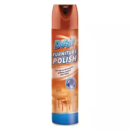 92f1fb606966e906b95993437bf1be90 اسپری پولیش بریتانیایی دوزیت Duzzit Furniture Poilsh مناسب انواع چوب 300 میل - Image 1